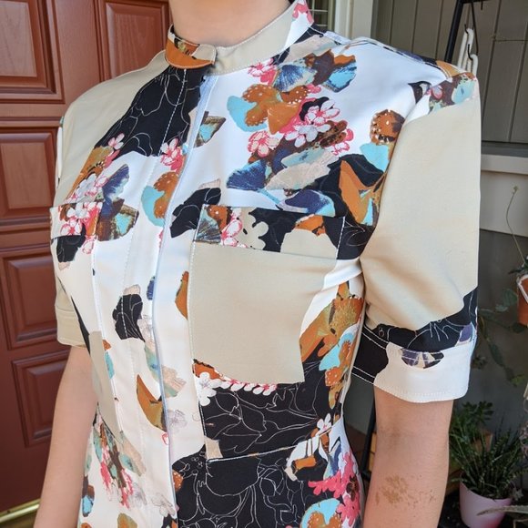 3.1 Phillip Lim for Target Shirt Dress Spring Flor - Picture 3 of 3